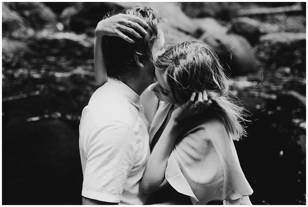 Eden And Paul Couples Session At Wahclella Falls Oregon Nicole Aston Photo 