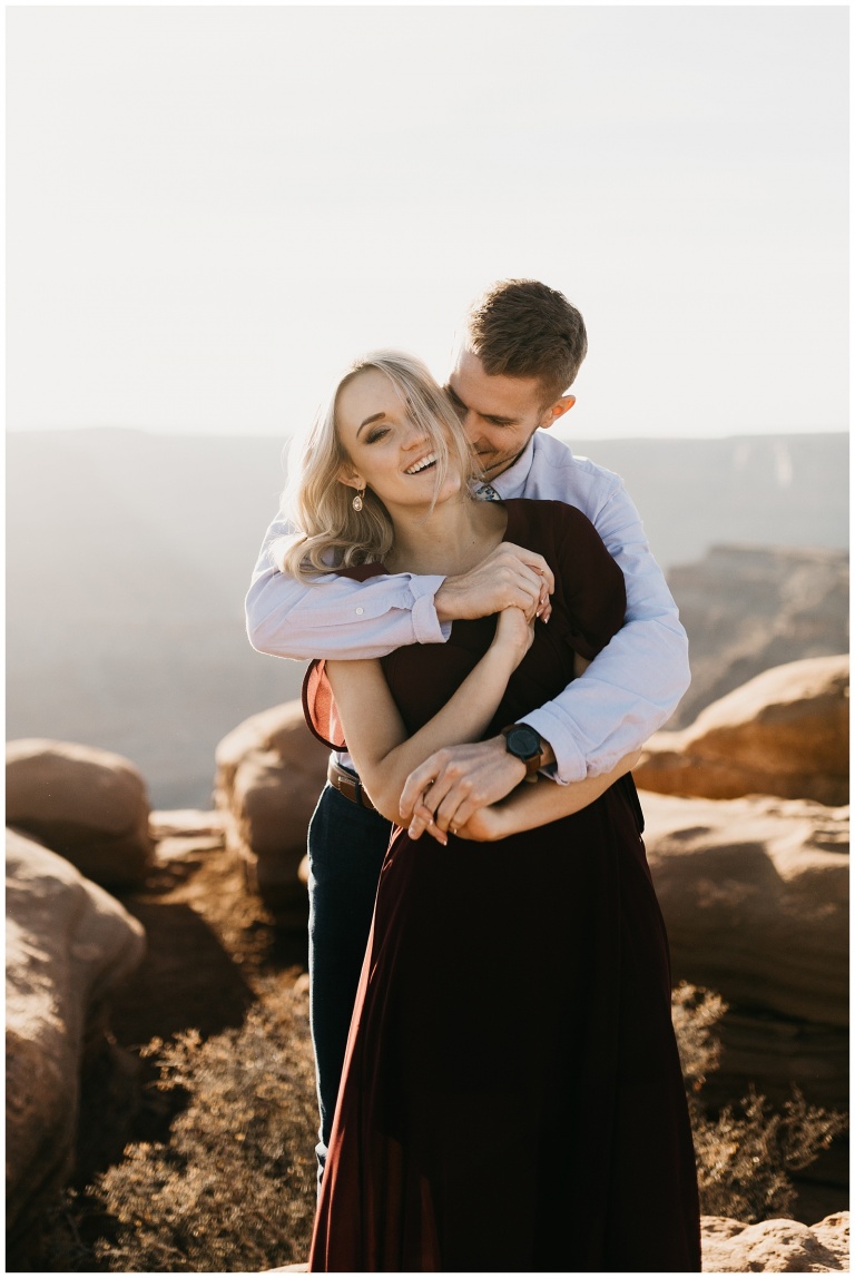 Paige and Austin, Adventure Engagements in Moab, Utah - Nicole Aston Photo