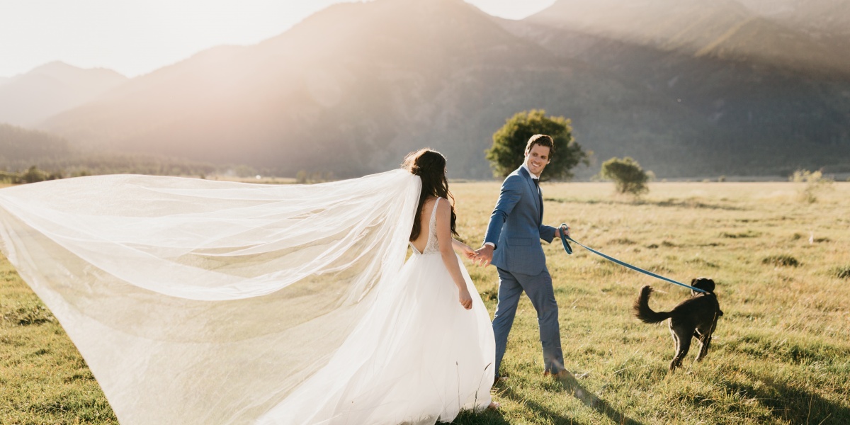 Romantic Garden-Inspired Wedding at Snake River Ranch | Jackson WY | Chelsea + Connor
