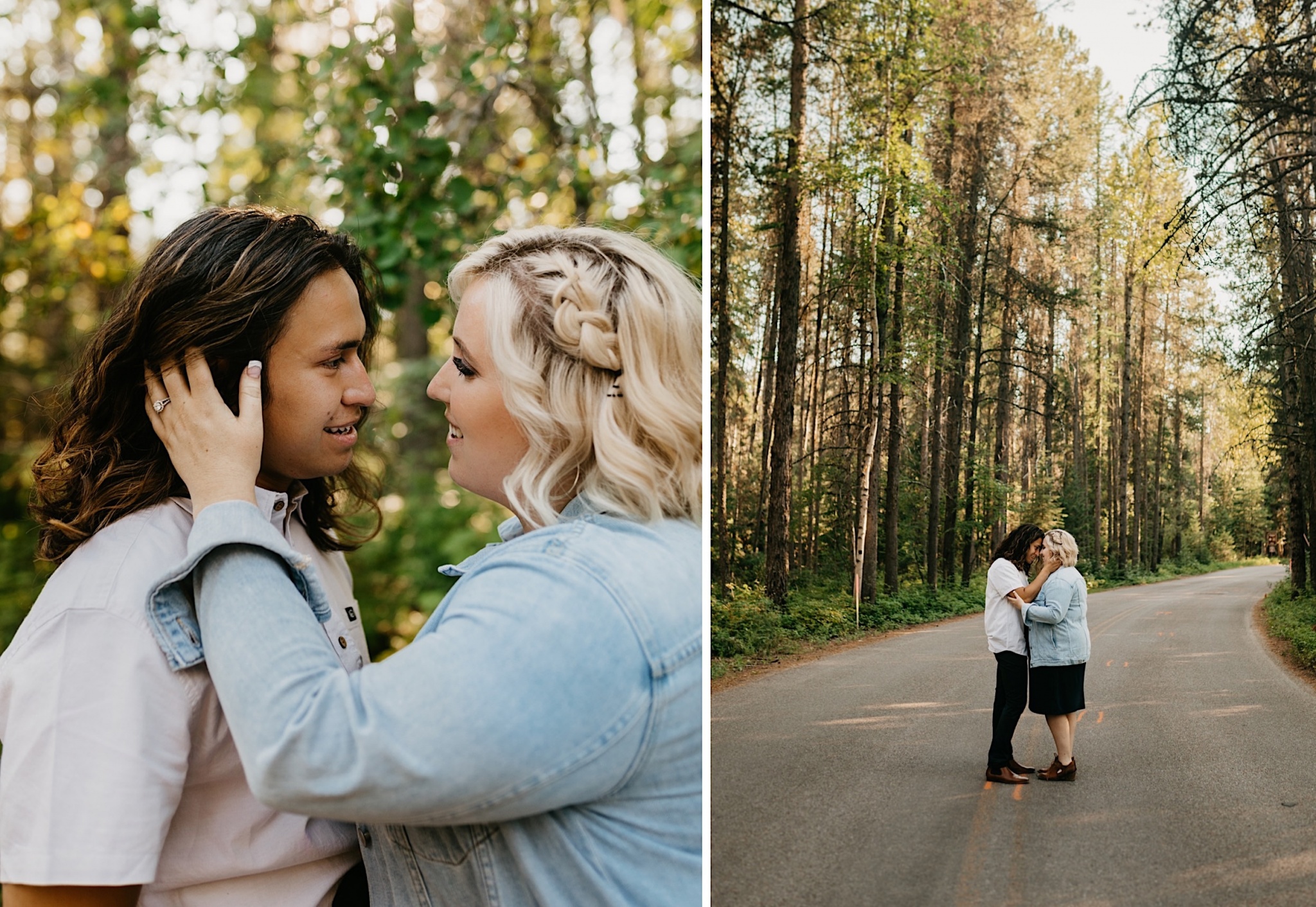 Glacier National Park Engagements | Adventure Engagement Session ...