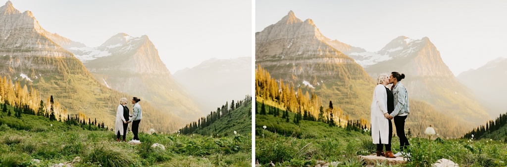 Glacier National Park Engagements | Adventure Engagement Session ...