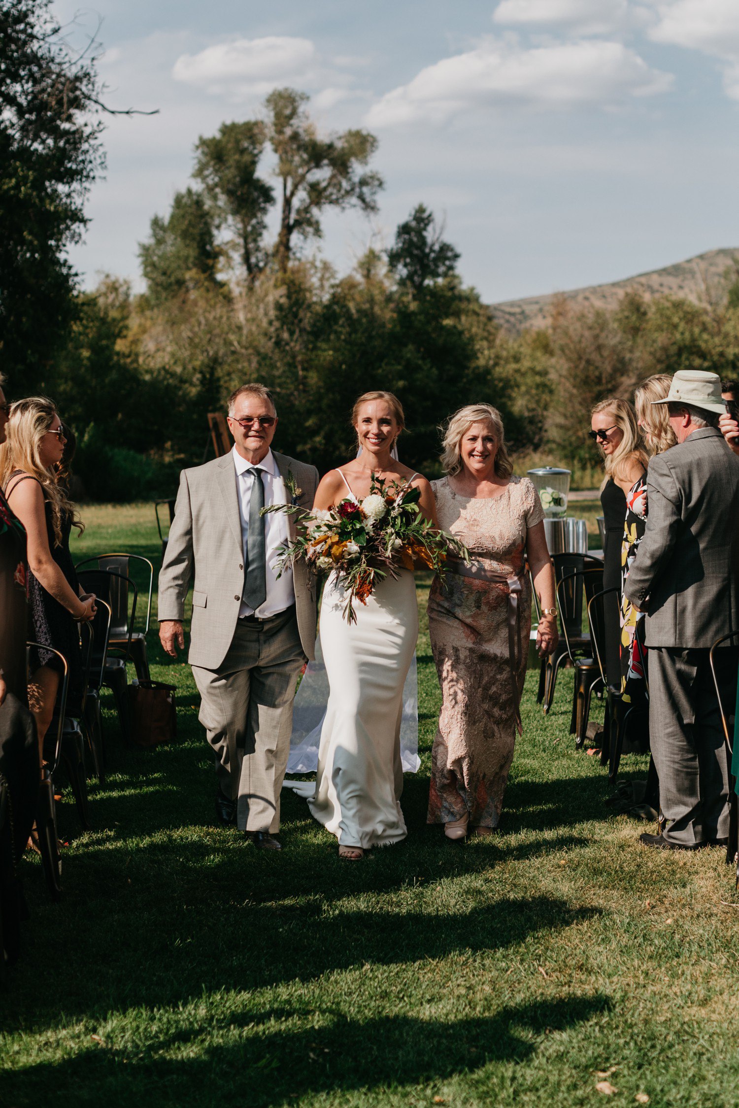 Wedding Ceremony at 4U Ranch Park City Utah