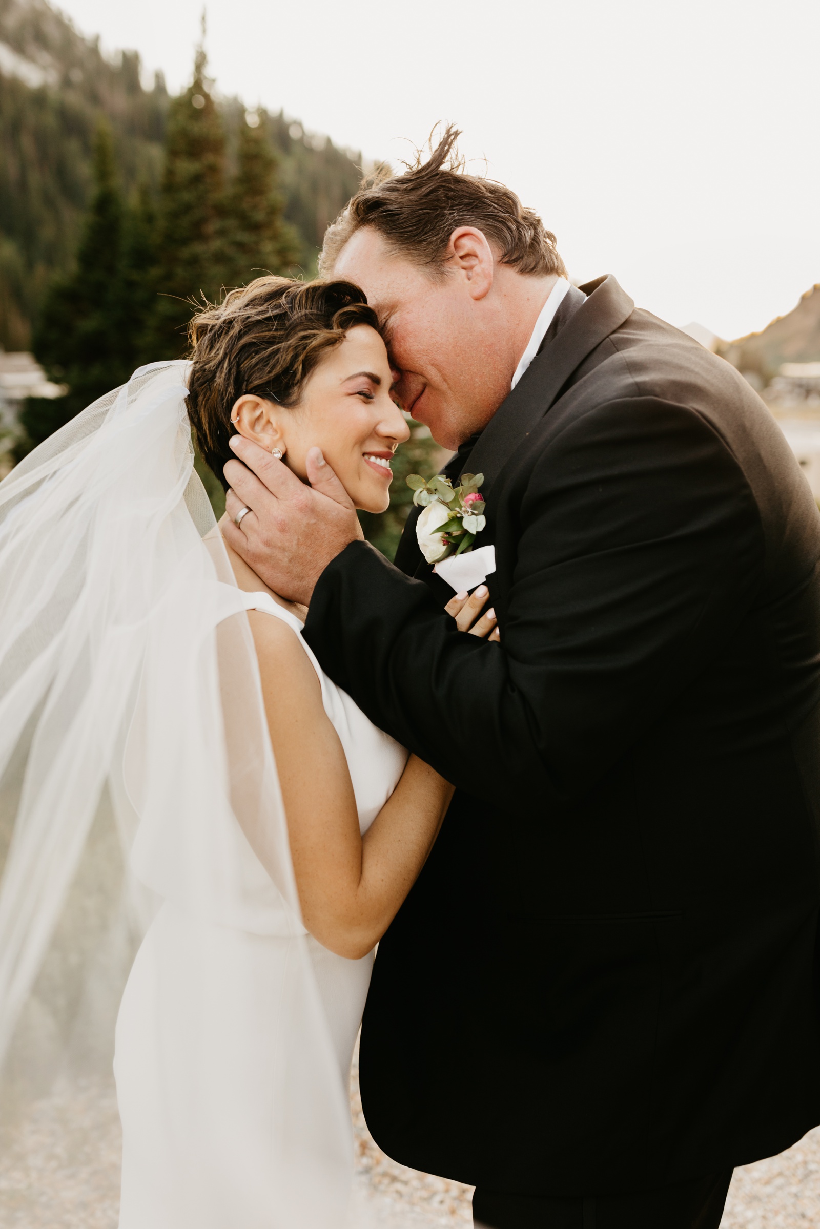 Wedding Photos at Alta Lodge Utah
