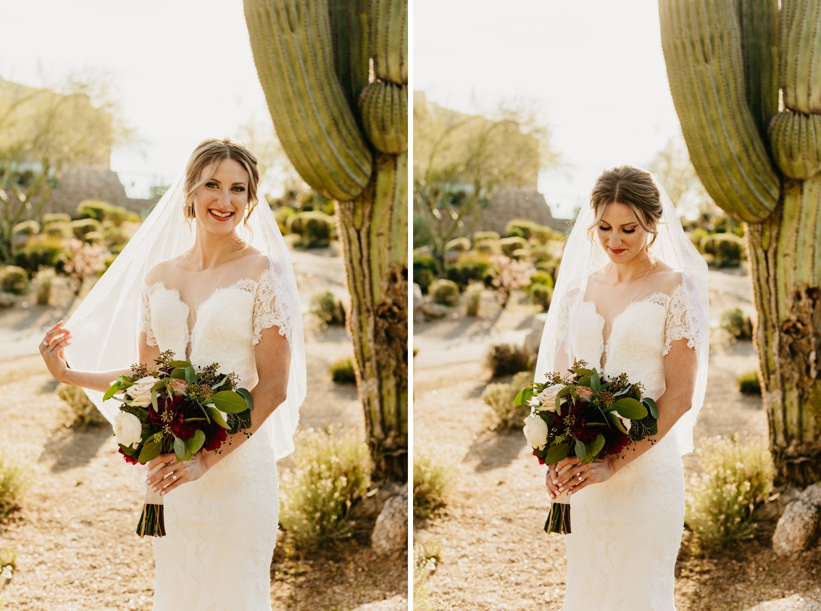 Bridal Photos at Wedding Photos at Scottsdale Troon North Golf Club
