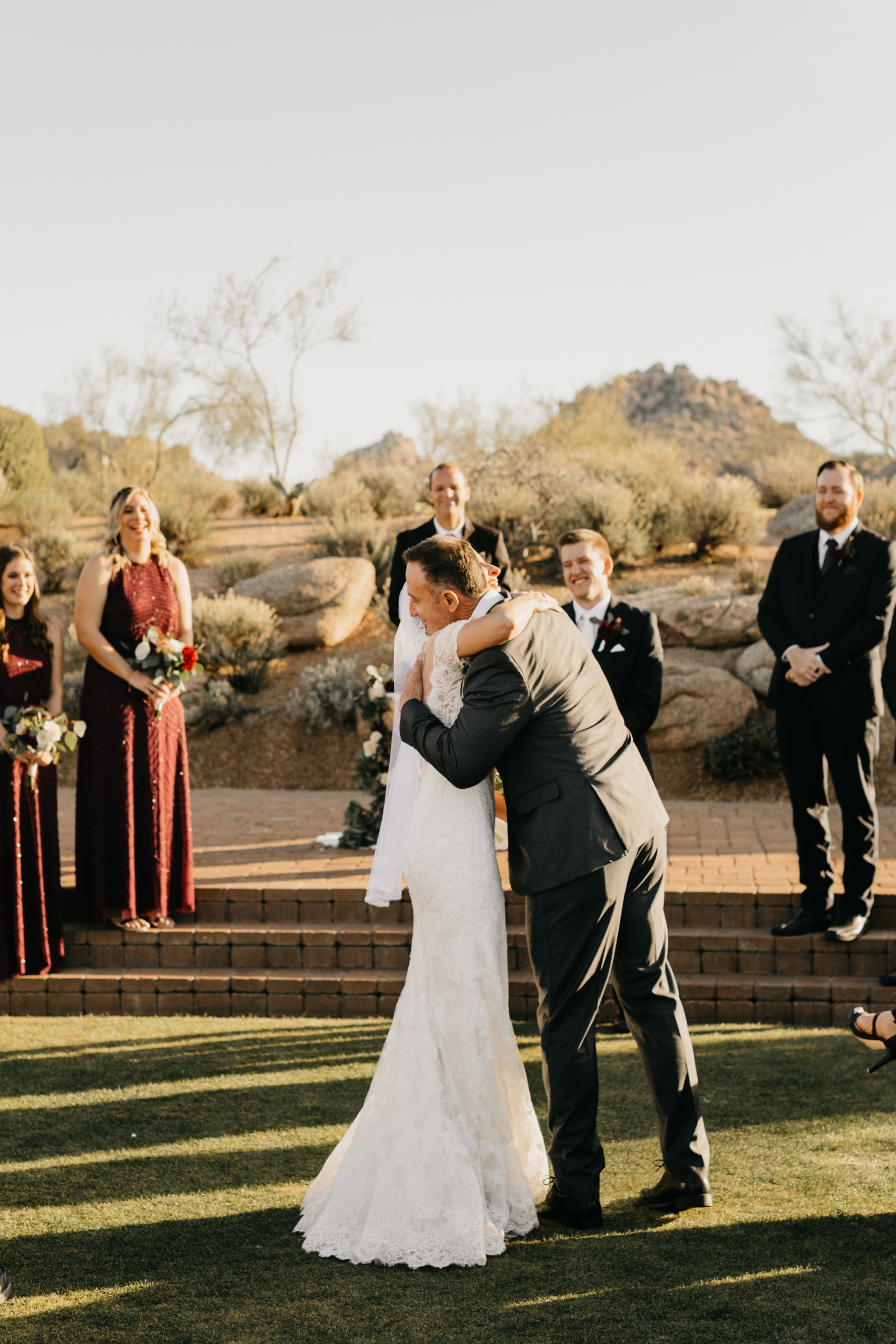 Wedding Ceremony at Troon North Golf Club Scottsdale