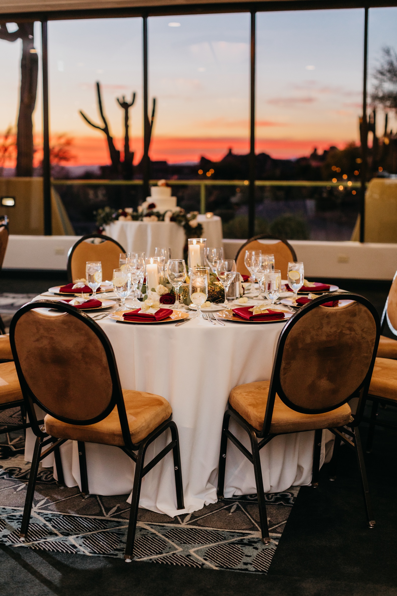 Wedding Reception at Troon North Golf Club Scottsdale