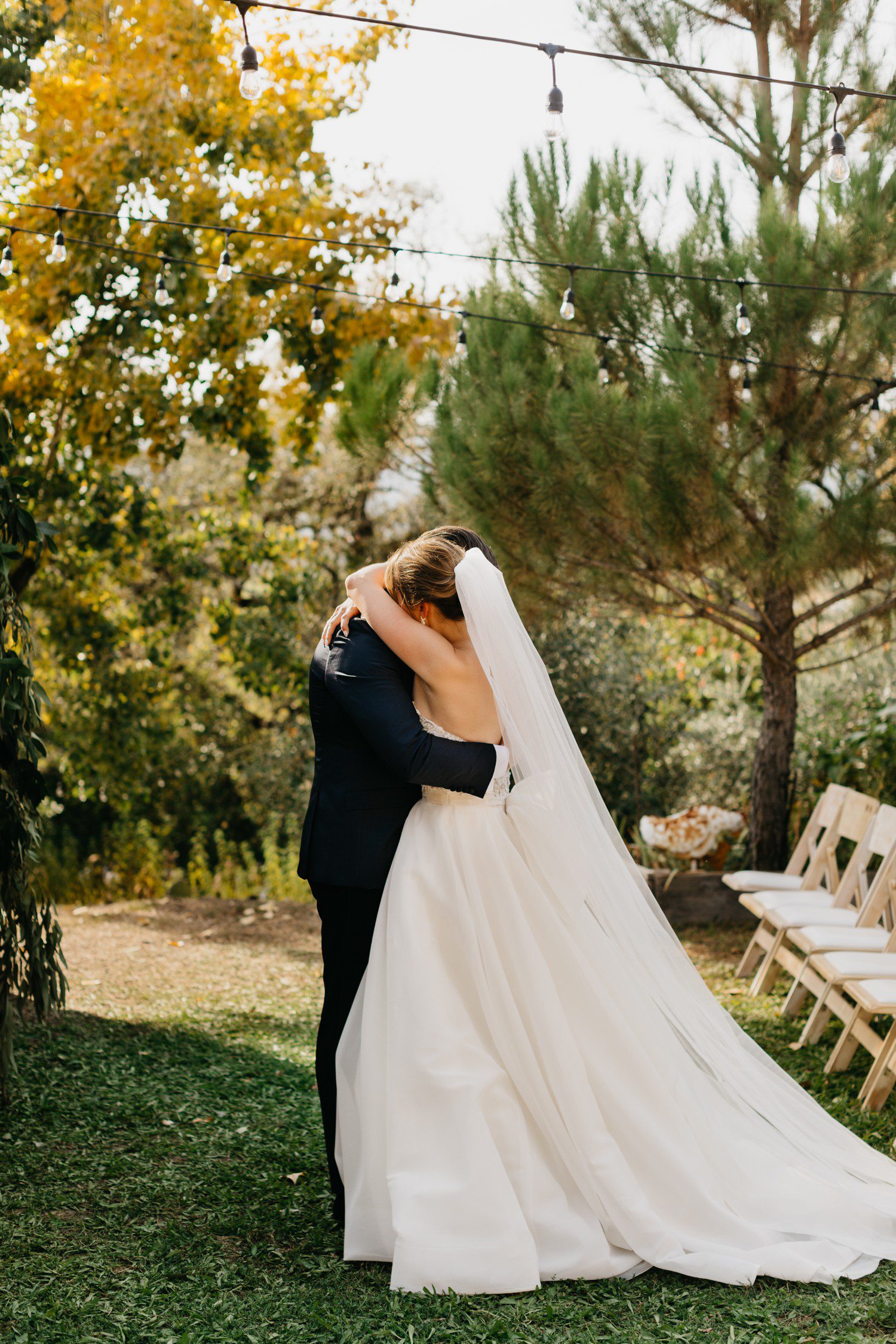 First Look Wine Country Wedding in Sonoma California