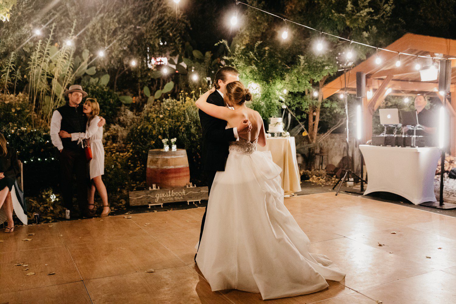 First Dance at Winery Wedding in California