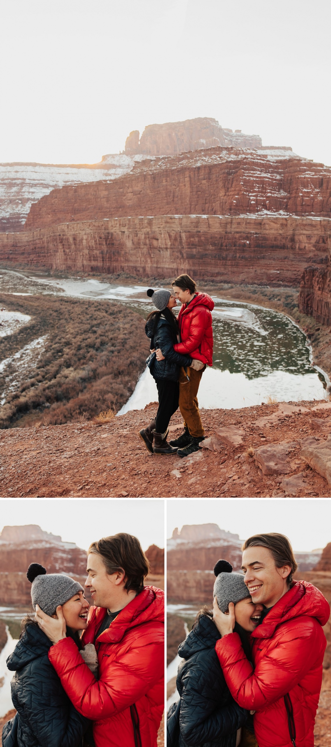 Moab Adventure Couples Session at Dead Horse