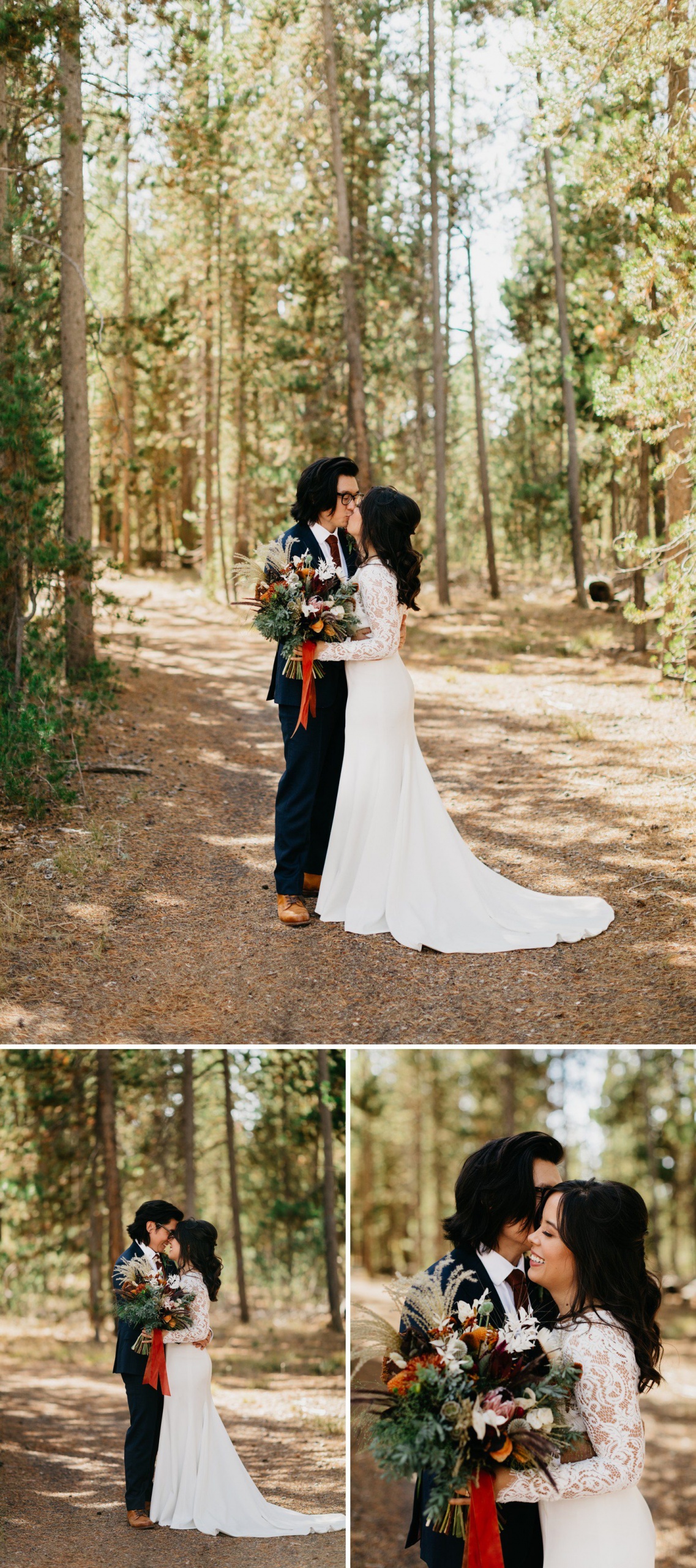 Bride and Groom Photos in West Yellowstone