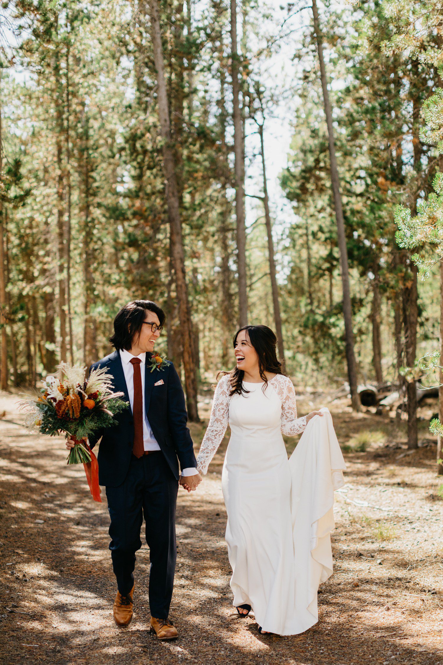 Bride and Groom Photos in Yellowstone