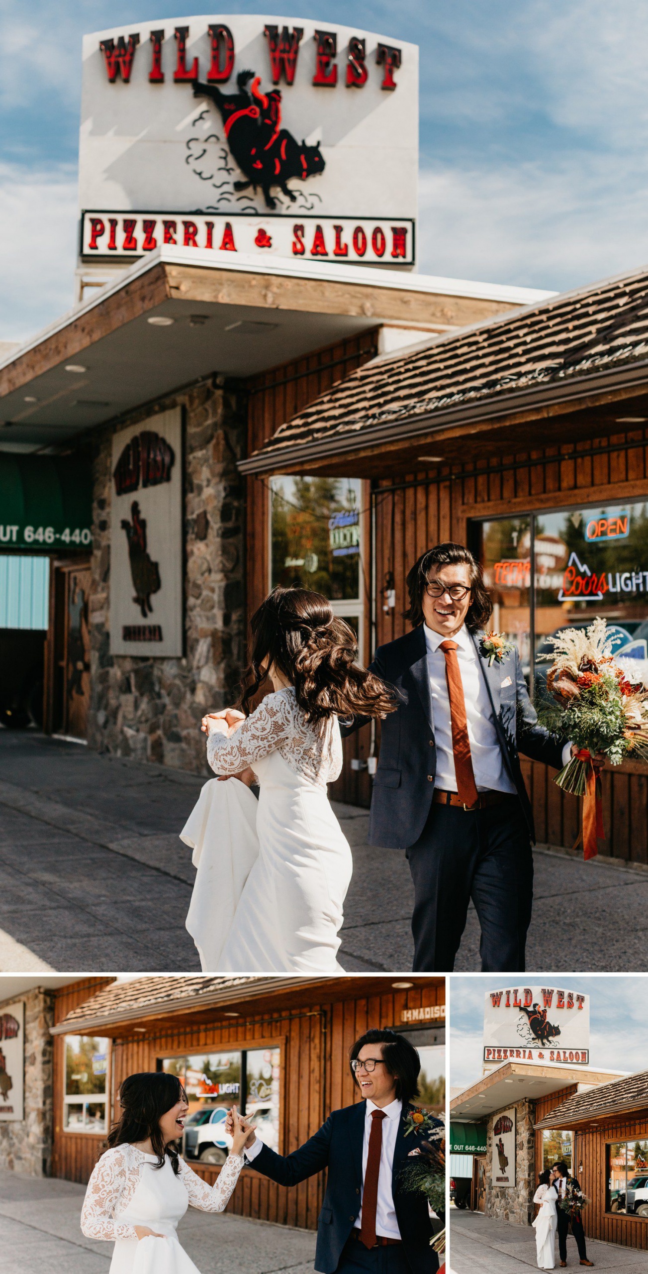 West Yellowstone Wedding Photos