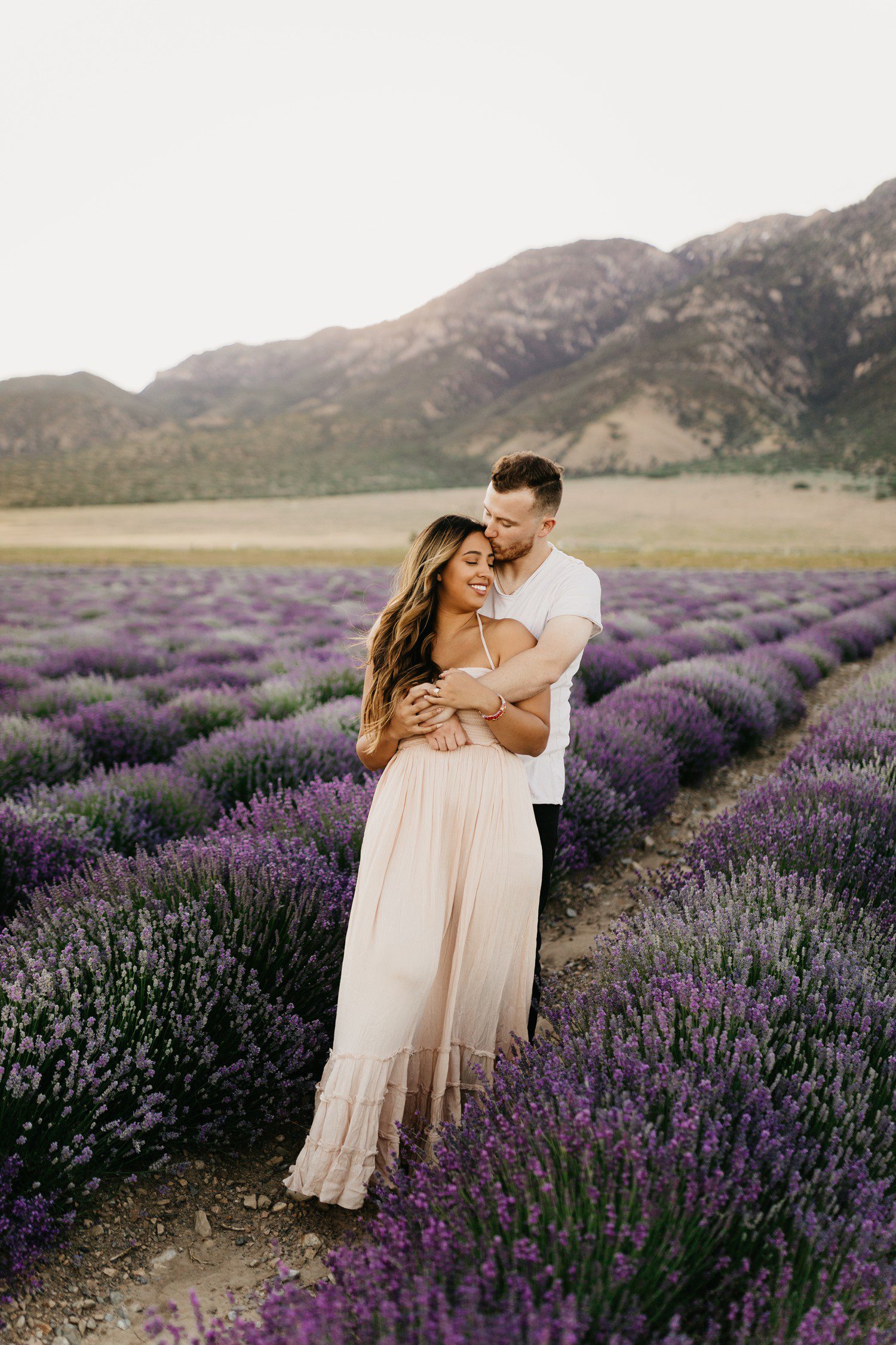 Young Living Lavender Field Engagement Session