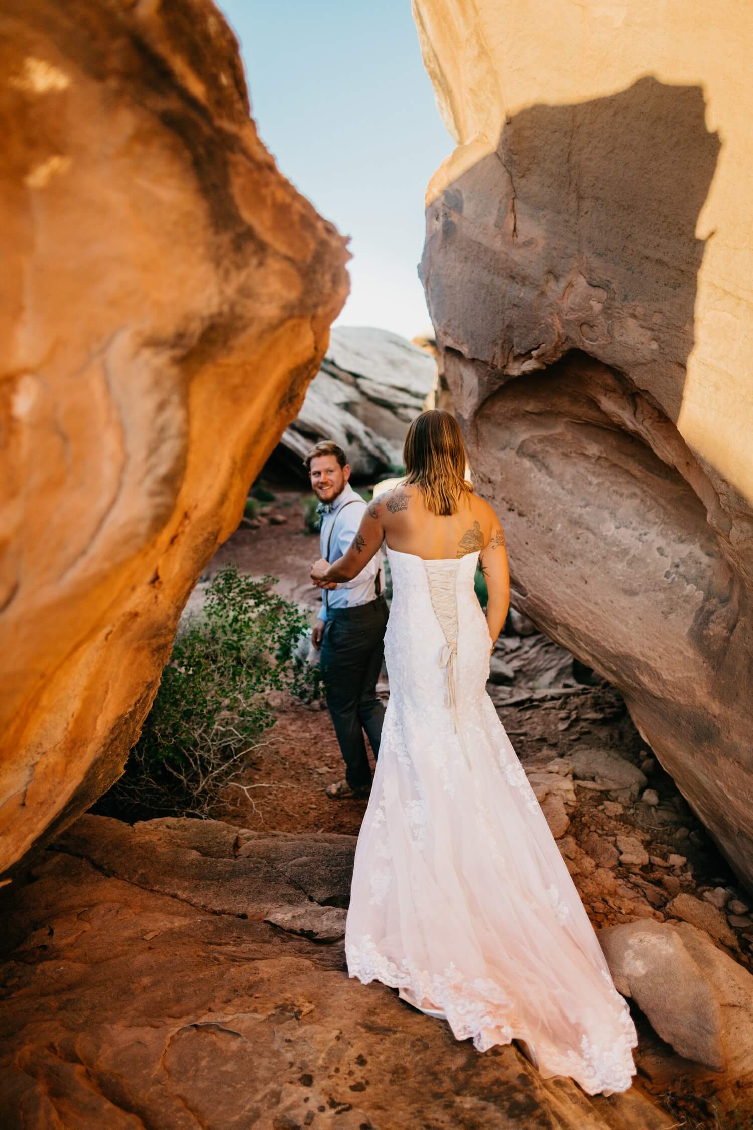 Moab Canyon Wedding Photos