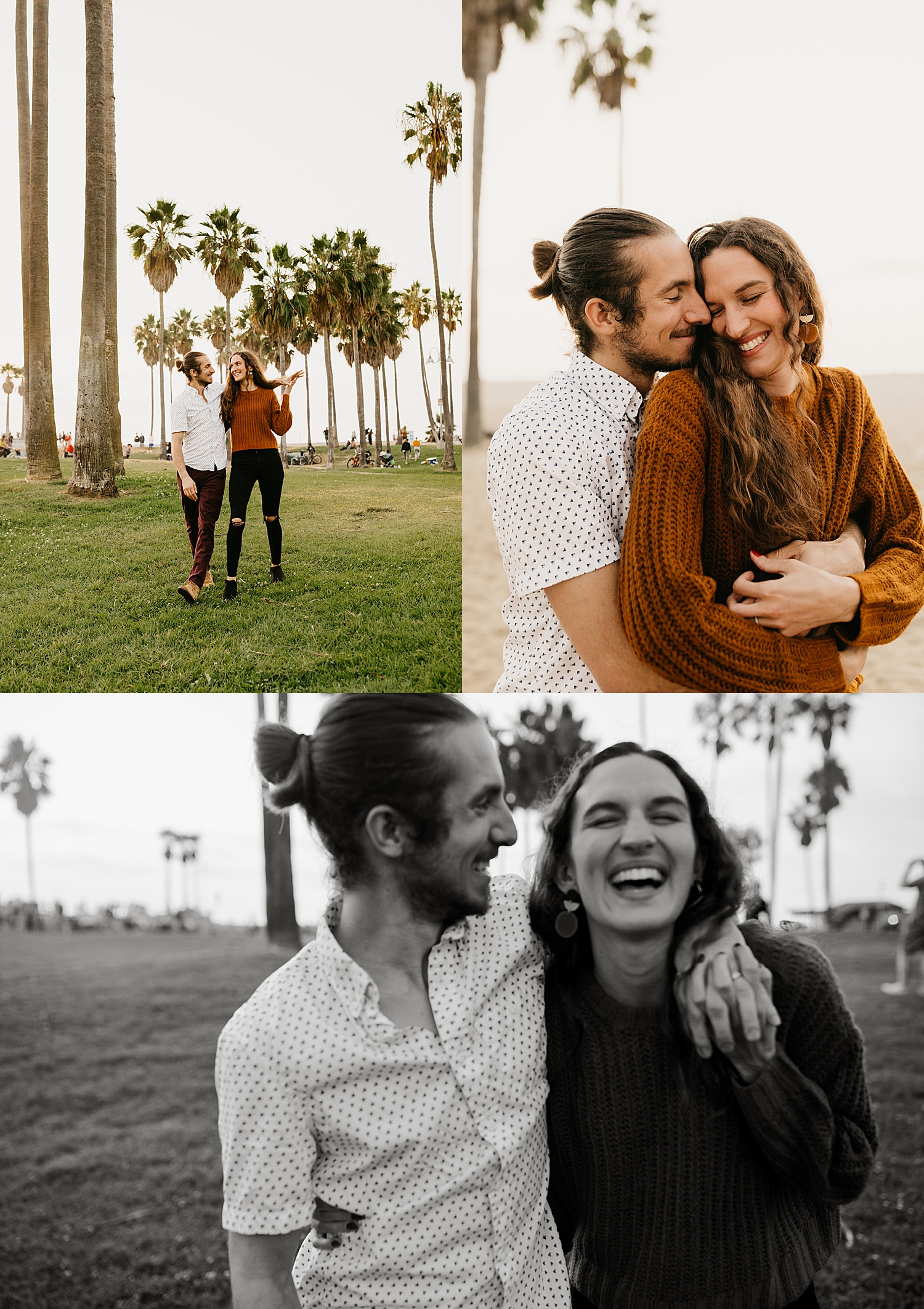 woman with long brown hair leans into her man by Nicole Aston Photography