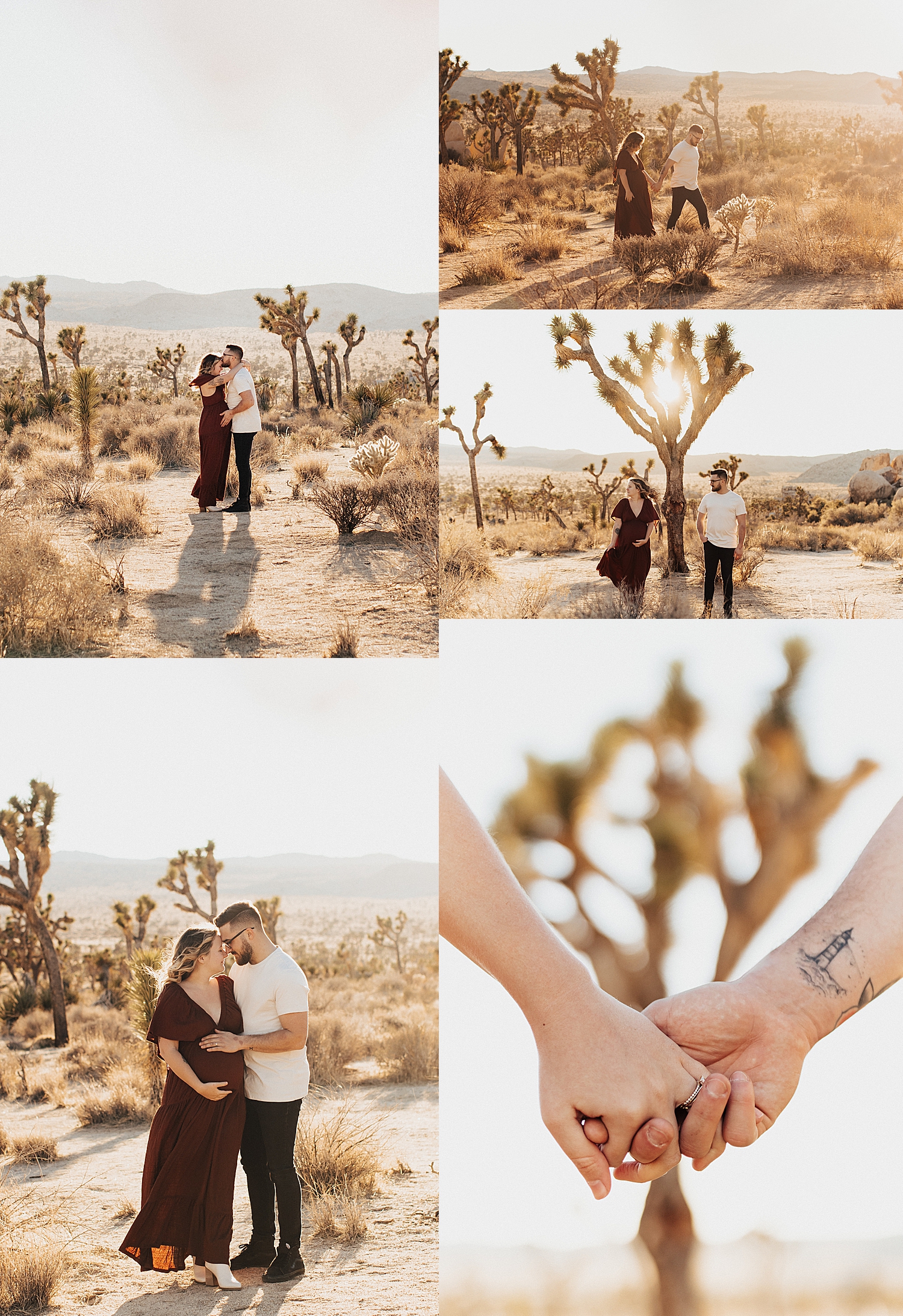 mom and dad dance in front of desert tree by Destination wedding photographer