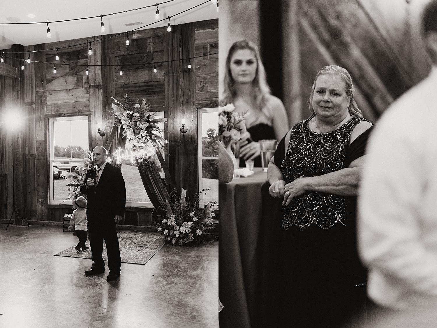 family offers up toasts at reception by Nicole Aston Photography
