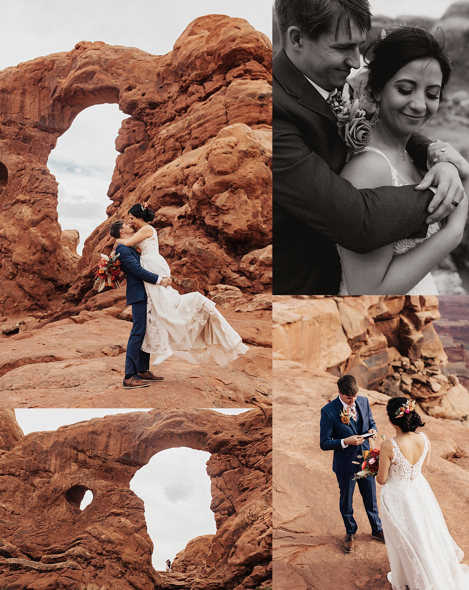husband and wife celebrate new nuptials at at Whispering Oaks Ranch